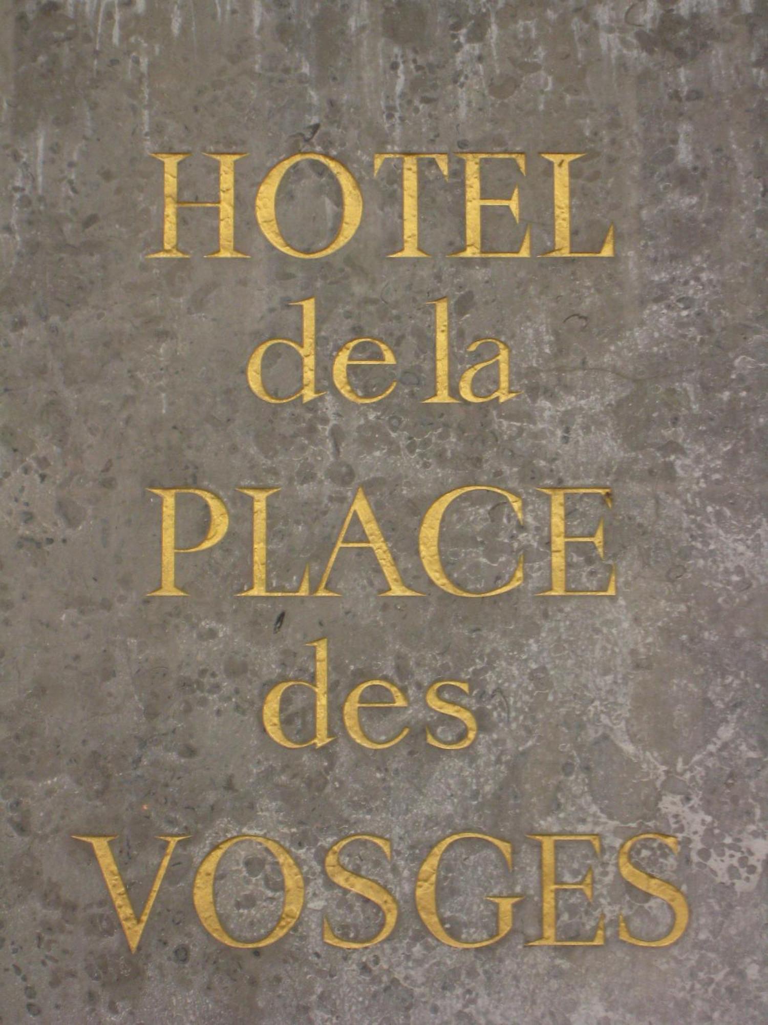 Boutique Hotel De La Place Des Vosges Paris Dış mekan fotoğraf